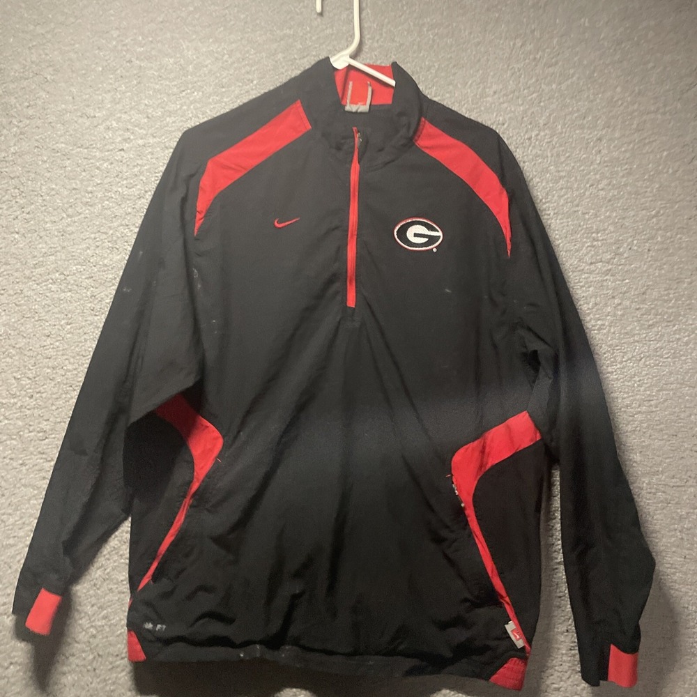 Nike Georgia Bulldogs Jacket Adult‎  Large Casual Winter  Warm